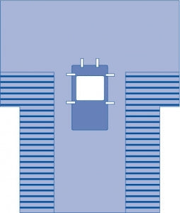 Medline Nonsterile Laparotomy Drapes - Laparoscopy Abdominal Drape - SPT-3815SCS