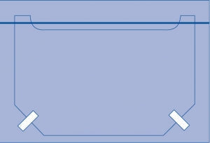 Medline Non Sterile Universal Drape Sheets - Head / Turban Drape - SPT-5600SCS