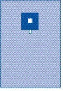 Medline Nonsterile Ophthalmic Drapes - EENT Drape, 79" x 90", Fenestrated - SPT-7012SCS
