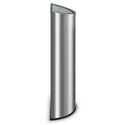 Medline Co-Label Decorative Indoor Trash Cans - Indoor Trash Can, Stainless Steel, Crescent, 15 gal. - MTCRES1201