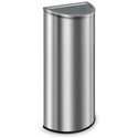 Medline Co-Label Decorative Indoor Trash Cans - Indoor Trash Can, Stainless Steel, Crescent, 15 gal. - MTCRES1201