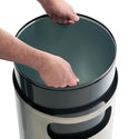 Medline Co-Label Decorative Indoor Trash Cans - Indoor Trash Can, Stainless Steel, Dome, 15 gal. - MTCSS1501