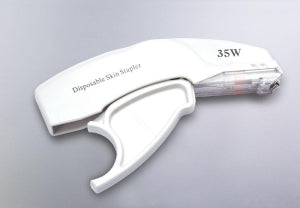 Medline Disposable Surgical Skin Stapler - Disposable Skin Stapler with Counter, Sterile, 35 Wide Staples - STAPLER35WPB