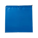 Medline Drawstring / Drawtape Container Liners - Drawcord Bag, Blue, 38" x 38", 1.5 Mil - SYP383815LB