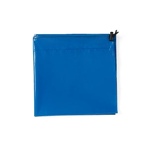 Medline Drawstring / Drawtape Container Liners - Drawcord Bag, Blue, 38" x 38", 1.5 Mil - SYP383815LB