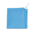 Medline Drawstring / Drawtape Container Liners - Drawcord Bag, Light Blue, 40" x 40", 2.5 Mil - SYP404025LB