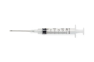 Medline Standard Hypodermic Needles - Standard Hypodermic Needle with Regular Bevel, 16G x 1" - SYR100165