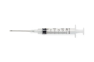 Medline Standard Hypodermic Needles - Standard Hypodermic Needle with Regular Bevel, 16G x 1.5" - SYR100167