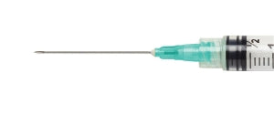Medline Standard Hypodermic Needles - Standard Hypodermic Needle with Regular Bevel, 21G x 1" - SYR100215