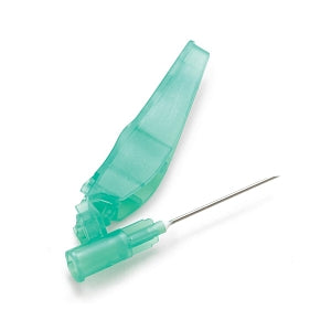 Medline Safety Hypodermic Needles - 20G x 1" Hypodermic Safety Needle - SYRS100205