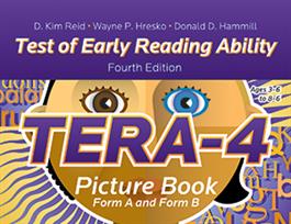 TERA-4 Picture Book (Form A & B) D. Kim Reid, Wayne P. Hresko, Donald D. Hammill