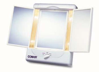 Panoramic Makeup Mirror