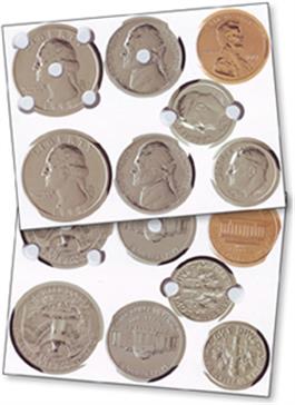 TouchMoney Big Coins Set (42) Cathy Faucher