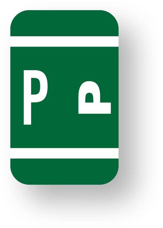 Medical Use Labels - Smead Compatible ACC Alpha Labels