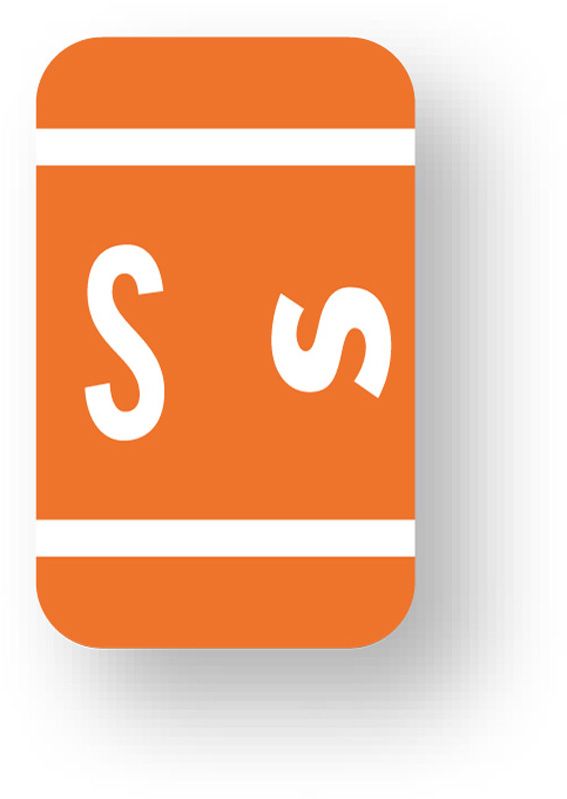 Medical Use Labels - Smead Compatible ACC Alpha Labels