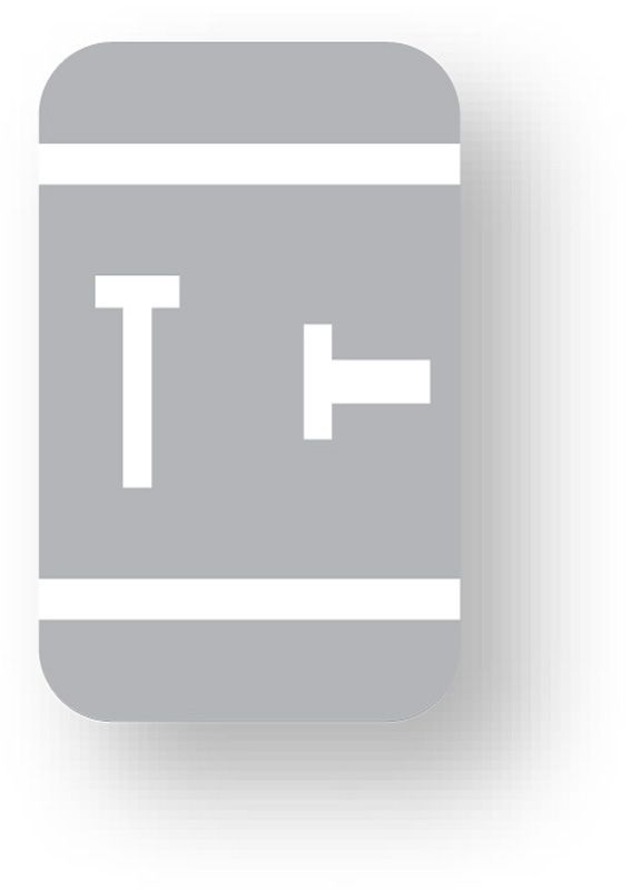 Medical Use Labels - Smead Compatible ACC Alpha Labels