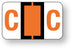 Medical Use Labels - UAL Alpha Side Tab Labels