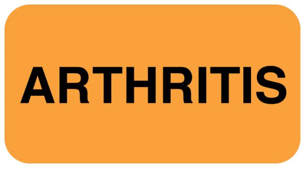 Medical Use Labels - ARTHRITIS, 1-5/8