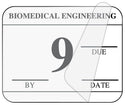 Medical Use Labels - Biomedical Self-Laminating Inspection Labels with Due Date