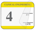 Medical Use Labels - Clinical Engineering Self-Laminating Inspection Labels
