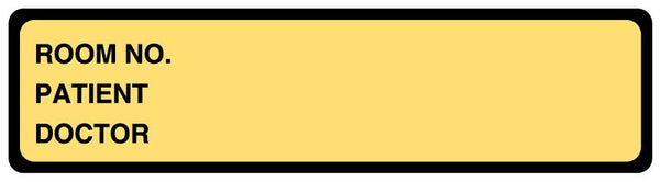 Medical Use Labels - Printed Binder Labels