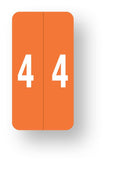 Medical Use Labels - Smead Compatible LCC Numeric Labels