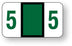 Medical Use Labels - Jeter 6100 Compatible Numeric Labels
