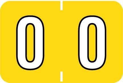 Medical Use Labels - Colwell/Jeter Jewel Tone Compatible Numeric Labels