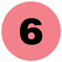Medical Use Labels - Numerical Inventory Dots