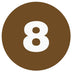 Medical Use Labels - Numerical Inventory Dots