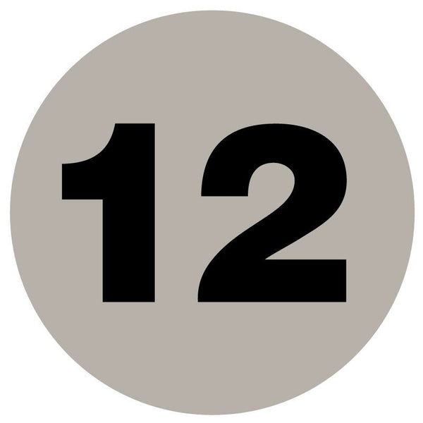Medical Use Labels - Numerical Inventory Dots