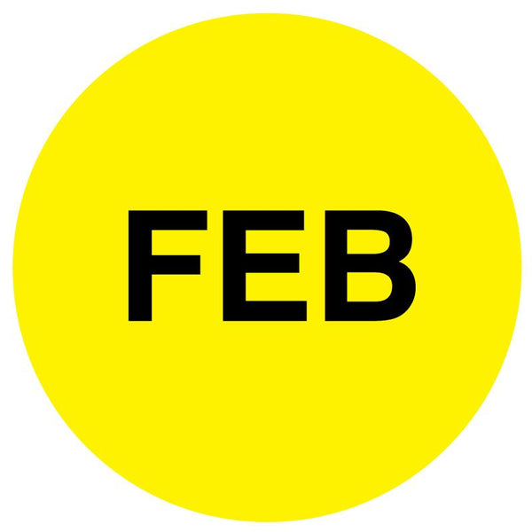 Medical Use Labels - Monthly Inventory Dots