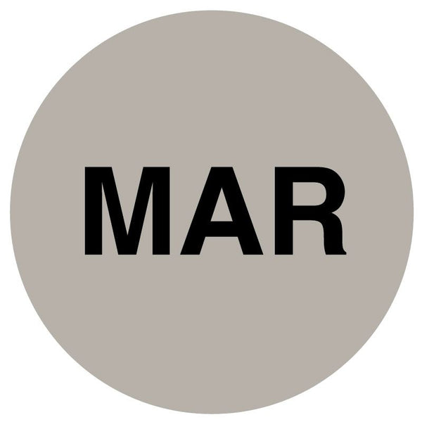 Medical Use Labels - Monthly Inventory Dots