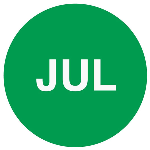 Medical Use Labels - Monthly Inventory Dots