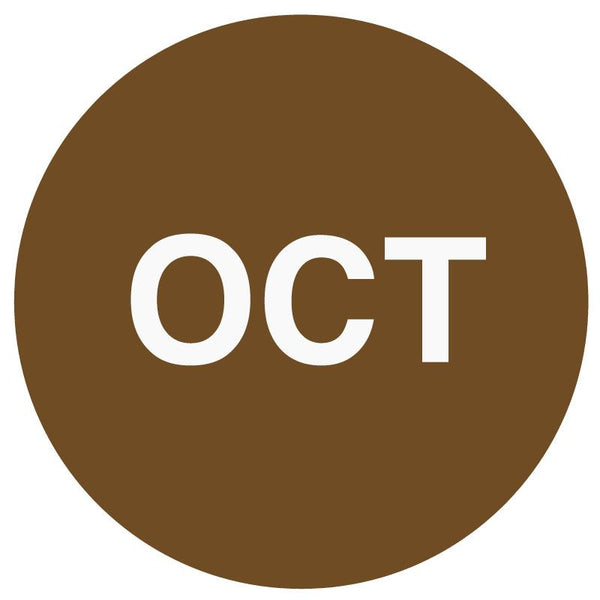 Medical Use Labels - Monthly Inventory Dots