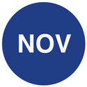 Medical Use Labels - Monthly Inventory Dots