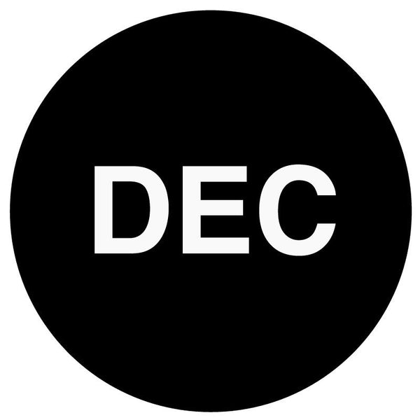 Medical Use Labels - Monthly Inventory Dots