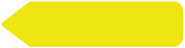 Medical Use Labels - Blank Uniarrow Flags