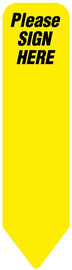 Medical Use Labels - Uniarrow Message Flags-vertical format