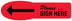 Medical Use Labels - Preprinted Extra-Large Uniflags-for right side of page