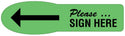 Medical Use Labels - Preprinted Extra-Large Uniflags-for right side of page