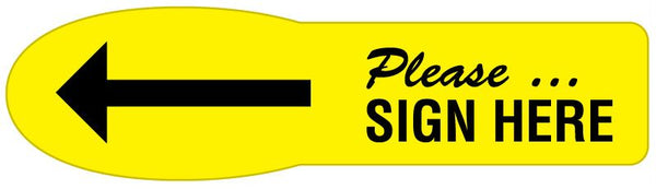 Medical Use Labels - Preprinted Extra-Large Uniflags-for right side of page
