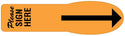 Medical Use Labels - Preprinted Extra-Large Uniflags-for left side of page