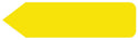 Medical Use Labels - Blank UniArrow Jr. Spacesaver Flags