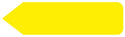 Medical Use Labels - Blank UniArrow Jr. Spacesaver Flags