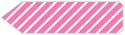 Medical Use Labels - Striped Uniarrow Jr. Spacesaver Flags
