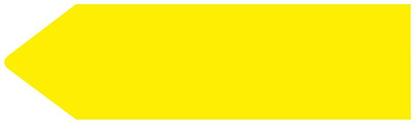 Medical Use Labels - Blank Uniarrow Flags
