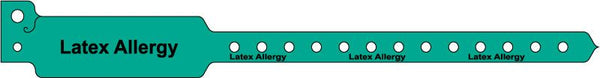 Medical Use Labels - Plastic Medical Alert Wristbands - Wide
