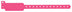 Medical Use Labels - Blank Snap Plastic Wristbands-Wide