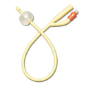 Medline Silicone-Elastomer Coated Latex Foley Catheters - Foley Catheter, Silicone-Elastomer Coated Latex, 16 Fr, 10 mL, 17", 2-Way - URO2L163